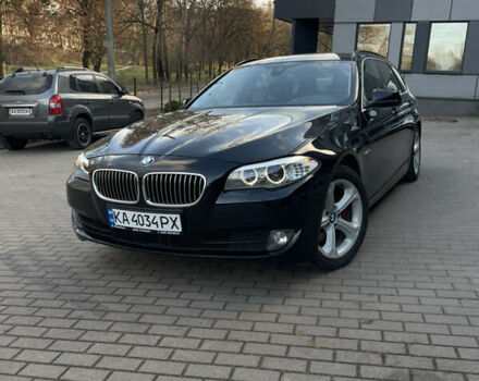 Черный БМВ 5 Серия, объемом двигателя 2 л и пробегом 245 тыс. км за 12900 $, фото 1 на Automoto.ua