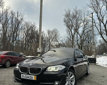 Чорний БМВ 5 Серія, об'ємом двигуна 2 л та пробігом 296 тис. км за 12222 $, фото 1 на Automoto.ua