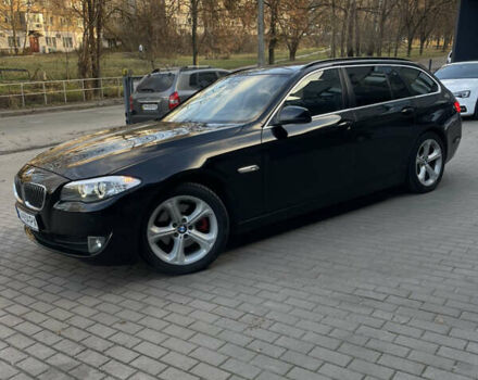 Черный БМВ 5 Серия, объемом двигателя 2 л и пробегом 245 тыс. км за 12900 $, фото 2 на Automoto.ua