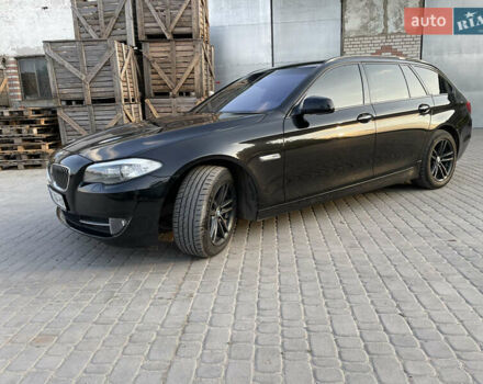 Чорний БМВ 5 Серія, об'ємом двигуна 3 л та пробігом 185 тис. км за 17500 $, фото 2 на Automoto.ua