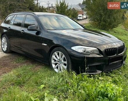 Чорний БМВ 5 Серія, об'ємом двигуна 2 л та пробігом 208 тис. км за 14000 $, фото 1 на Automoto.ua