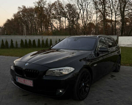 Черный БМВ 5 Серия, объемом двигателя 3 л и пробегом 324 тыс. км за 16950 $, фото 2 на Automoto.ua