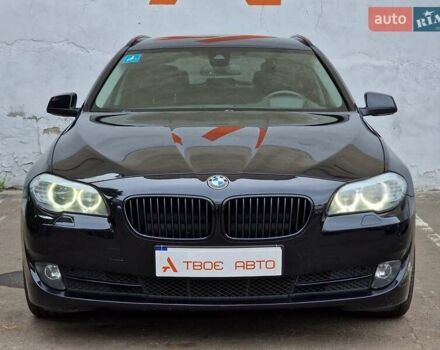 Черный БМВ 5 Серия, объемом двигателя 3 л и пробегом 341 тыс. км за 15990 $, фото 2 на Automoto.ua