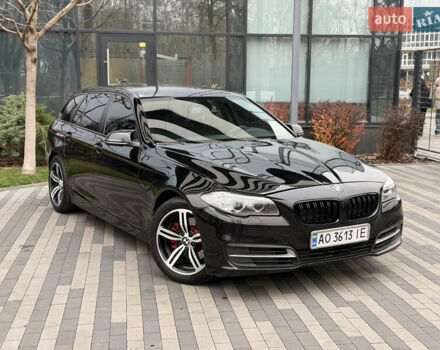 Черный БМВ 5 Серия, объемом двигателя 2 л и пробегом 262 тыс. км за 12900 $, фото 3 на Automoto.ua