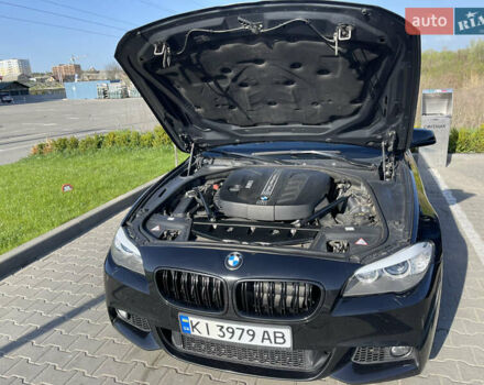 Чорний БМВ 5 Серія, об'ємом двигуна 2 л та пробігом 307 тис. км за 14250 $, фото 1 на Automoto.ua