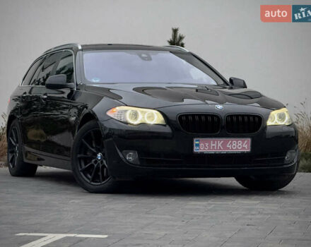 Черный БМВ 5 Серия, объемом двигателя 3 л и пробегом 324 тыс. км за 16950 $, фото 14 на Automoto.ua
