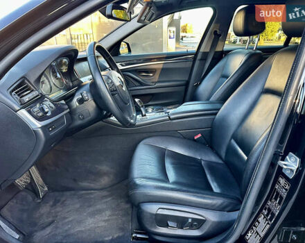 БМВ 5 Серія 2014 у Дніпро (Дніпропетровську) на Automoto.ua Чорний БМВ 5 Серія, об'ємом двигуна 2 л та пробігом 275 тис. км за 14999 $, фото 13 на Automoto.ua