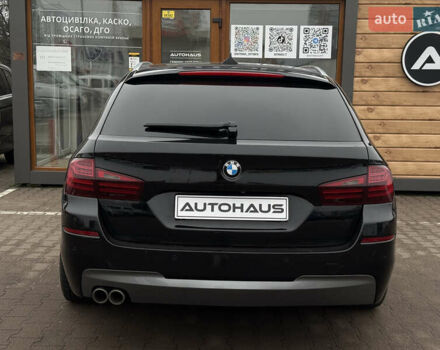 Черный БМВ 5 Серия, объемом двигателя 2 л и пробегом 286 тыс. км за 15200 $, фото 6 на Automoto.ua