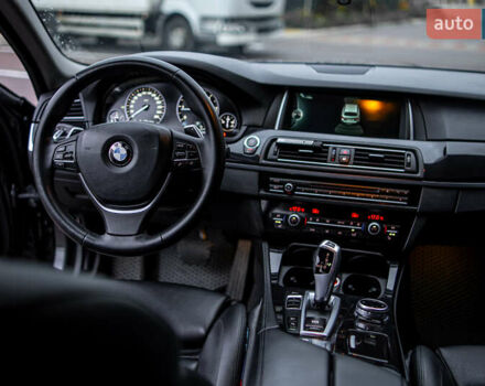 Черный БМВ 5 Серия, объемом двигателя 2 л и пробегом 267 тыс. км за 16500 $, фото 1 на Automoto.ua