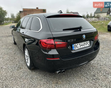 Черный БМВ 5 Серия, объемом двигателя 2 л и пробегом 354 тыс. км за 14500 $, фото 4 на Automoto.ua