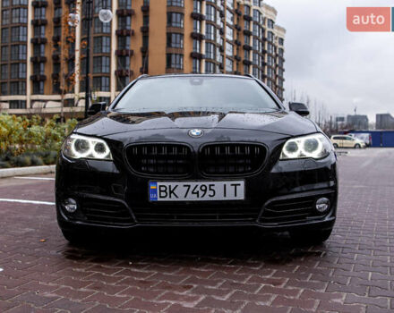 Черный БМВ 5 Серия, объемом двигателя 2 л и пробегом 267 тыс. км за 16500 $, фото 2 на Automoto.ua