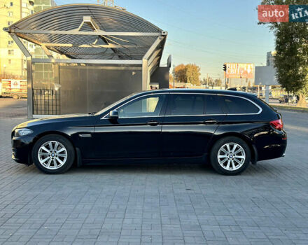 БМВ 5 Серія 2014 у Дніпро (Дніпропетровську) на Automoto.ua Чорний БМВ 5 Серія, об'ємом двигуна 2 л та пробігом 275 тис. км за 14999 $, фото 3 на Automoto.ua