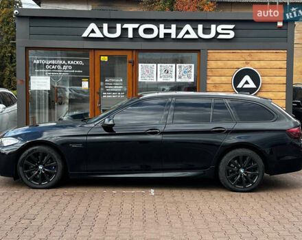 Черный БМВ 5 Серия, объемом двигателя 2 л и пробегом 280 тыс. км за 15200 $, фото 4 на Automoto.ua