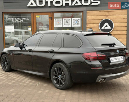 Черный БМВ 5 Серия, объемом двигателя 2 л и пробегом 286 тыс. км за 15200 $, фото 7 на Automoto.ua
