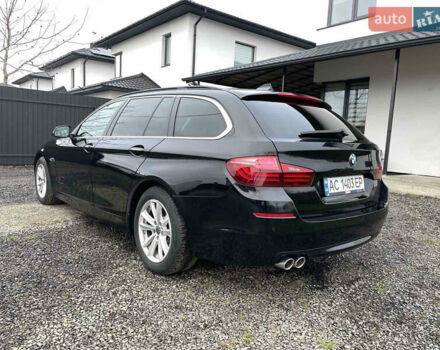 Черный БМВ 5 Серия, объемом двигателя 2 л и пробегом 272 тыс. км за 15900 $, фото 4 на Automoto.ua
