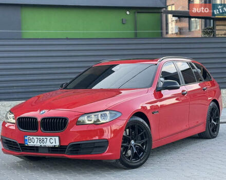 Чорний БМВ 5 Серія, об'ємом двигуна 2 л та пробігом 244 тис. км за 18800 $, фото 1 на Automoto.ua