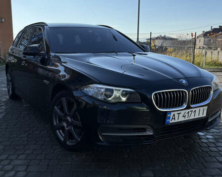 Черный БМВ 5 Серия, объемом двигателя 2 л и пробегом 281 тыс. км за 14800 $, фото 2 на Automoto.ua