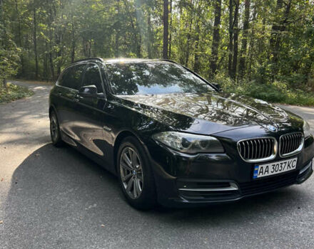 Черный БМВ 5 Серия, объемом двигателя 2 л и пробегом 228 тыс. км за 20603 $, фото 3 на Automoto.ua