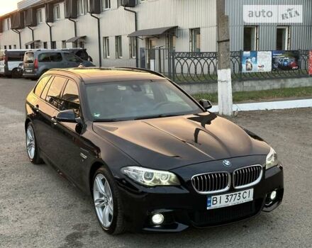 Черный БМВ 5 Серия, объемом двигателя 2 л и пробегом 239 тыс. км за 22300 $, фото 5 на Automoto.ua
