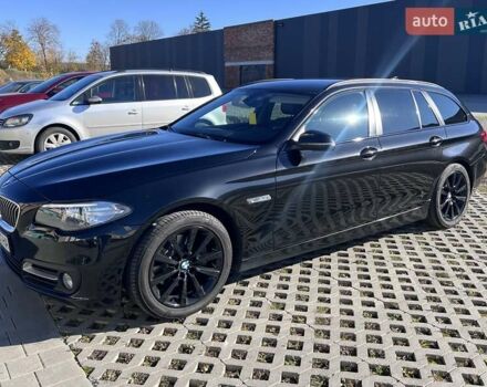 Чорний БМВ 5 Серія, об'ємом двигуна 2 л та пробігом 341 тис. км за 19000 $, фото 1 на Automoto.ua