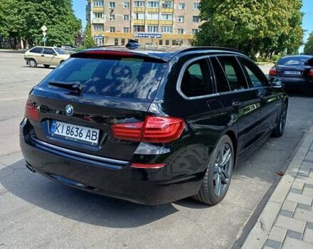 Черный БМВ 5 Серия, объемом двигателя 2 л и пробегом 223 тыс. км за 18500 $, фото 7 на Automoto.ua