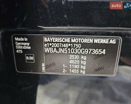 Черный БМВ 5 Серия, объемом двигателя 3 л и пробегом 205 тыс. км за 31999 $, фото 61 на Automoto.ua