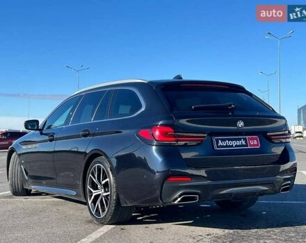 Черный БМВ 5 Серия, объемом двигателя 2 л и пробегом 190 тыс. км за 32790 $, фото 5 на Automoto.ua