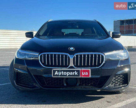 Черный БМВ 5 Серия, объемом двигателя 2 л и пробегом 190 тыс. км за 32790 $, фото 1 на Automoto.ua