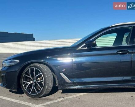 Черный БМВ 5 Серия, объемом двигателя 2 л и пробегом 190 тыс. км за 32790 $, фото 2 на Automoto.ua