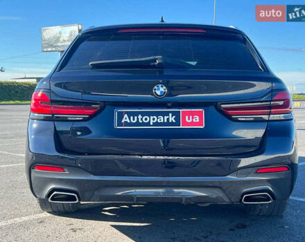 Черный БМВ 5 Серия, объемом двигателя 2 л и пробегом 190 тыс. км за 32790 $, фото 6 на Automoto.ua