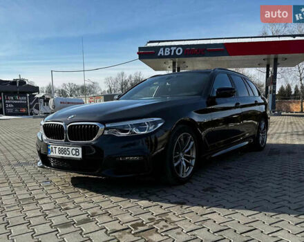 Черный БМВ 5 Серия, объемом двигателя 2 л и пробегом 89 тыс. км за 27500 $, фото 1 на Automoto.ua