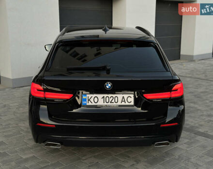 Черный БМВ 5 Серия, объемом двигателя 2 л и пробегом 203 тыс. км за 37500 $, фото 4 на Automoto.ua
