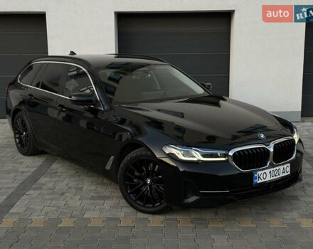 Черный БМВ 5 Серия, объемом двигателя 2 л и пробегом 203 тыс. км за 37500 $, фото 1 на Automoto.ua