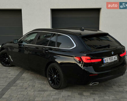 Черный БМВ 5 Серия, объемом двигателя 2 л и пробегом 203 тыс. км за 37500 $, фото 5 на Automoto.ua