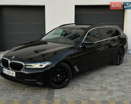 Черный БМВ 5 Серия, объемом двигателя 2 л и пробегом 203 тыс. км за 37500 $, фото 2 на Automoto.ua