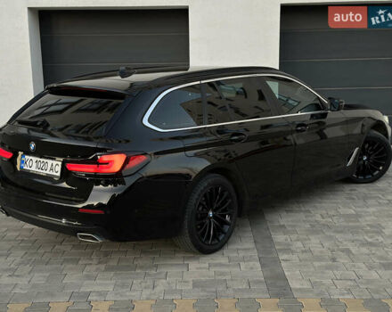 Черный БМВ 5 Серия, объемом двигателя 2 л и пробегом 203 тыс. км за 37500 $, фото 3 на Automoto.ua