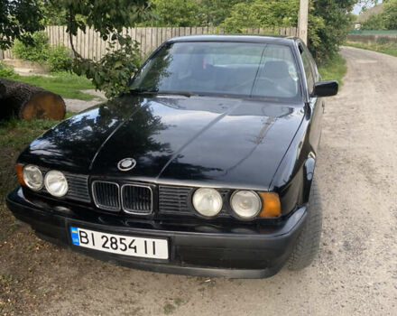 Чорний БМВ 5 Серія, об'ємом двигуна 2 л та пробігом 316 тис. км за 2999 $, фото 1 на Automoto.ua