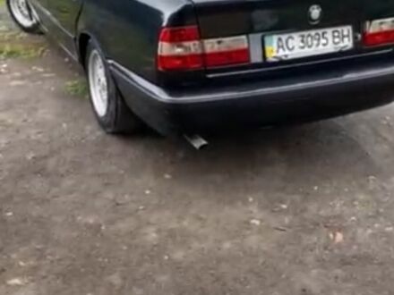 Черный БМВ 5 Серия, объемом двигателя 2 л и пробегом 111 тыс. км за 3000 $, фото 1 на Automoto.ua