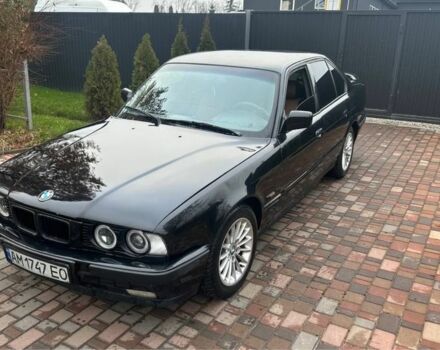 Чорний БМВ 5 Серія, об'ємом двигуна 2.5 л та пробігом 350 тис. км за 2249 $, фото 1 на Automoto.ua