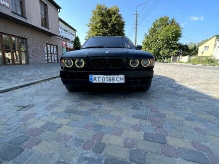 Чорний БМВ 5 Серія, об'ємом двигуна 2 л та пробігом 350 тис. км за 1800 $, фото 1 на Automoto.ua