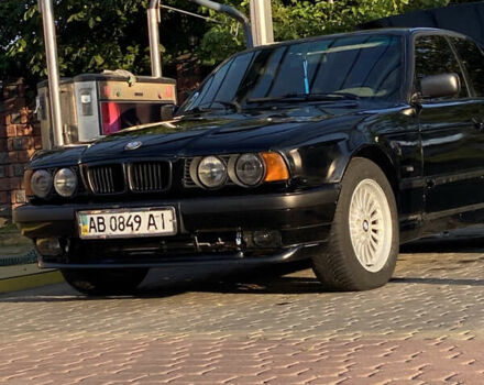 Черный БМВ 5 Серия, объемом двигателя 1.99 л и пробегом 330 тыс. км за 2500 $, фото 1 на Automoto.ua