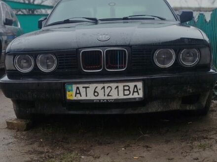 Чорний БМВ 5 Серія, об'ємом двигуна 2 л та пробігом 300 тис. км за 1400 $, фото 1 на Automoto.ua