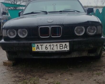 Черный БМВ 5 Серия, объемом двигателя 2 л и пробегом 300 тыс. км за 1400 $, фото 1 на Automoto.ua