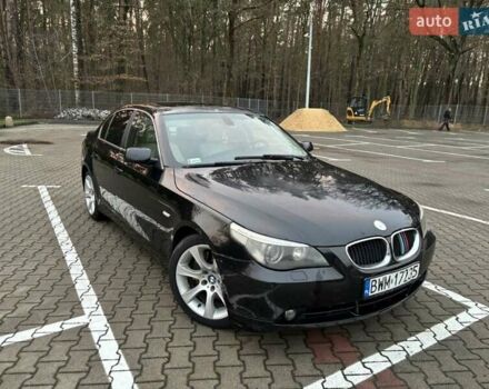 Черный БМВ 5 Серия, объемом двигателя 3 л и пробегом 278 тыс. км за 2600 $, фото 1 на Automoto.ua