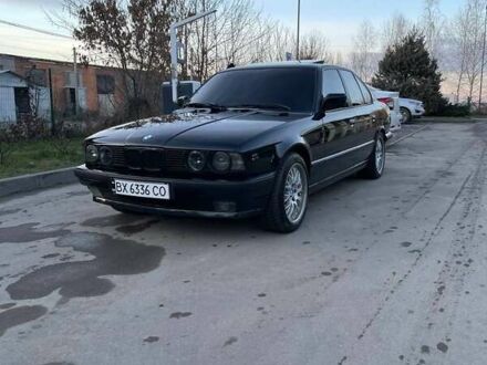 Черный БМВ 5 Серия, объемом двигателя 3.5 л и пробегом 488 тыс. км за 7300 $, фото 1 на Automoto.ua