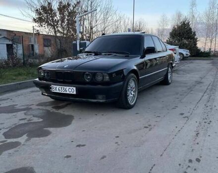 Черный БМВ 5 Серия, объемом двигателя 3.5 л и пробегом 488 тыс. км за 7300 $, фото 1 на Automoto.ua