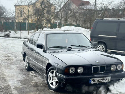 Чорний БМВ 5 Серія, об'ємом двигуна 2 л та пробігом 280 тис. км за 1000 $, фото 1 на Automoto.ua