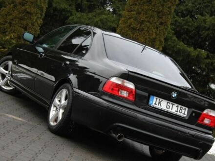 Чорний БМВ 5 Серія, об'ємом двигуна 3 л та пробігом 270 тис. км за 1600 $, фото 1 на Automoto.ua