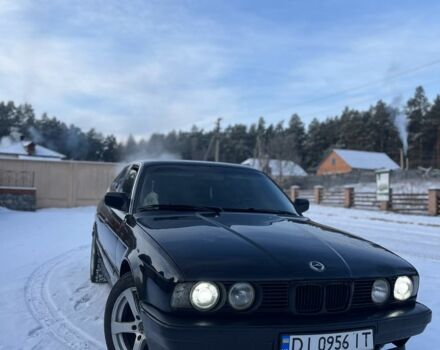 Черный БМВ 5 Серия, объемом двигателя 2 л и пробегом 250 тыс. км за 2200 $, фото 1 на Automoto.ua