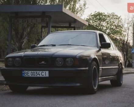 Черный БМВ 5 Серия, объемом двигателя 2.49 л и пробегом 700 тыс. км за 4600 $, фото 1 на Automoto.ua